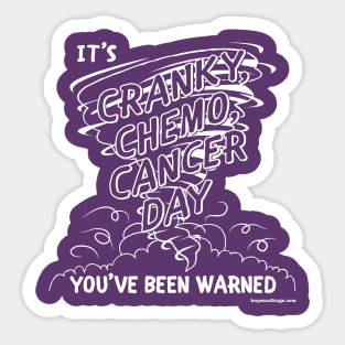 Cranky Chemo Sticker